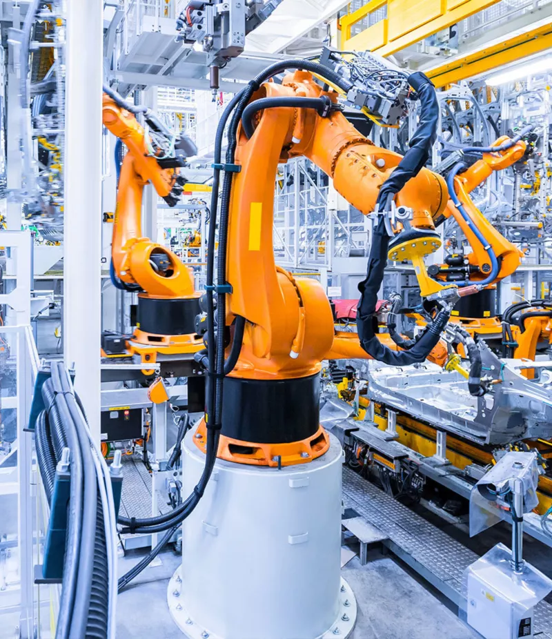 Linhas de produ&ccedil;&atilde;o automotiva