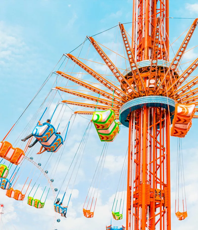 M&aacute;quinas para parques de divers&otilde;es