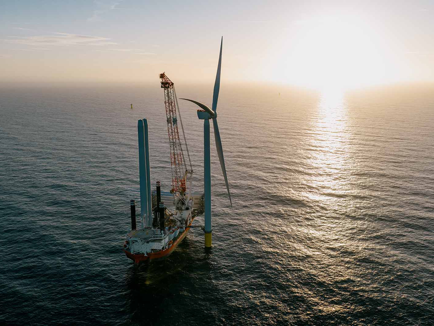 Uma estreia mundial! Siemens Gamesa instala a primeira turbina e&oacute;lica do mundo com p&aacute;s recicl&aacute;veis