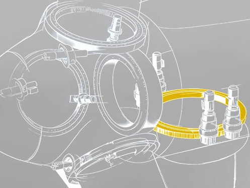 Rolamentos de guinada de turbina e&oacute;lica: aplica&ccedil;&atilde;o central dos rolamentos girat&oacute;rios alem&atilde;es HKW