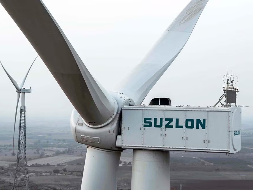 Suzlon divulga resultados financeiros, lucro l&iacute;quido aumenta 53%