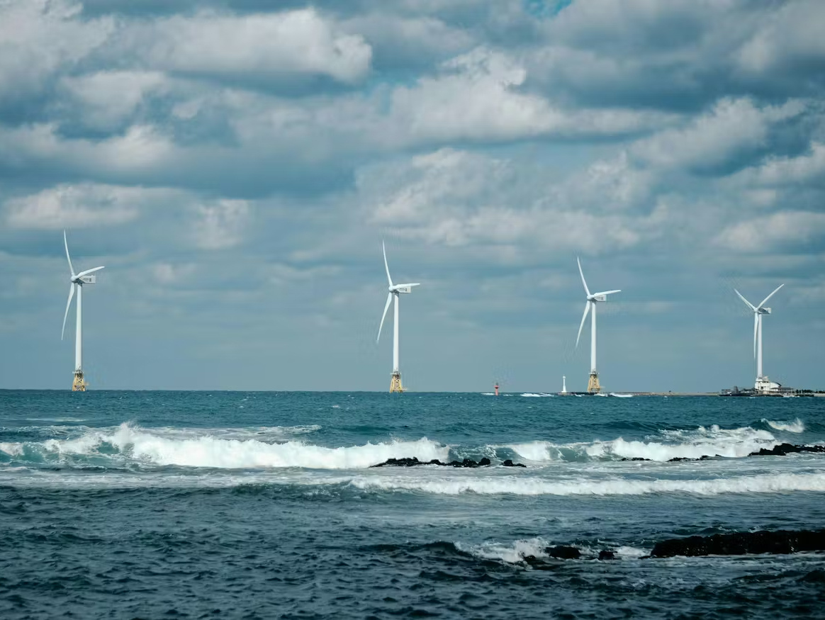 Coreia do Sul lan&ccedil;a estrat&eacute;gia de energia e&oacute;lica offshore, desenvolvendo turbinas dom&eacute;sticas de 20 MW