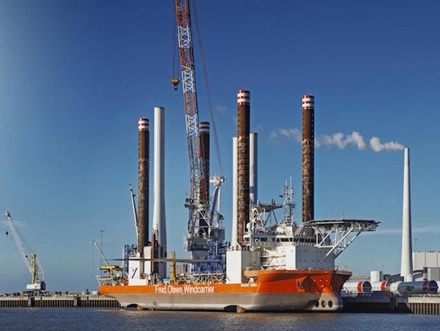 Nove p&aacute;s de turbina destru&iacute;das! Divulgado relat&oacute;rio de investiga&ccedil;&atilde;o sobre colis&atilde;o de navio instalador e&oacute;lico