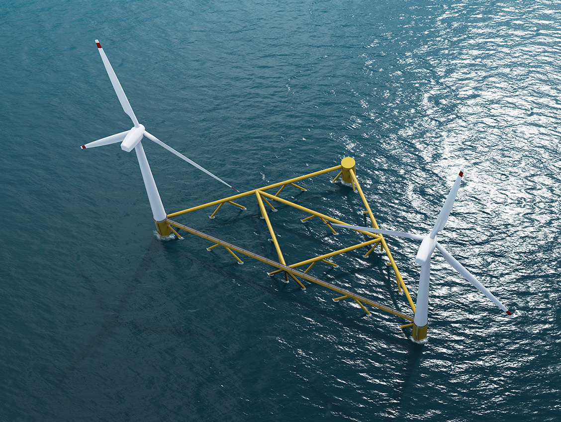 Pioneer e&oacute;lica flutuante de 32 MW vendida por &pound; 1
